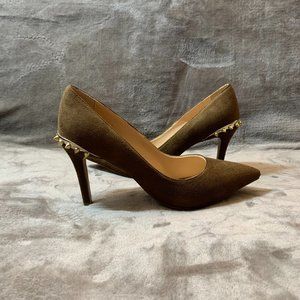 Pointed Toe rivet high heels Sexy Stiletto